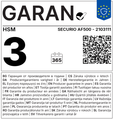 Garantielabel