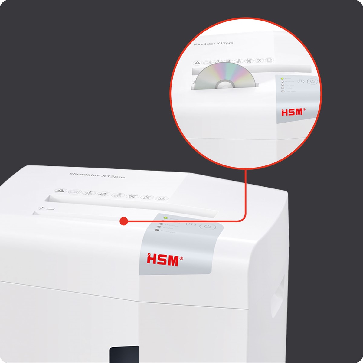 HSM Aktenvernichter shredstar X12pro, 2,0mm x 15mm (Art.-Nr.: 1033121)