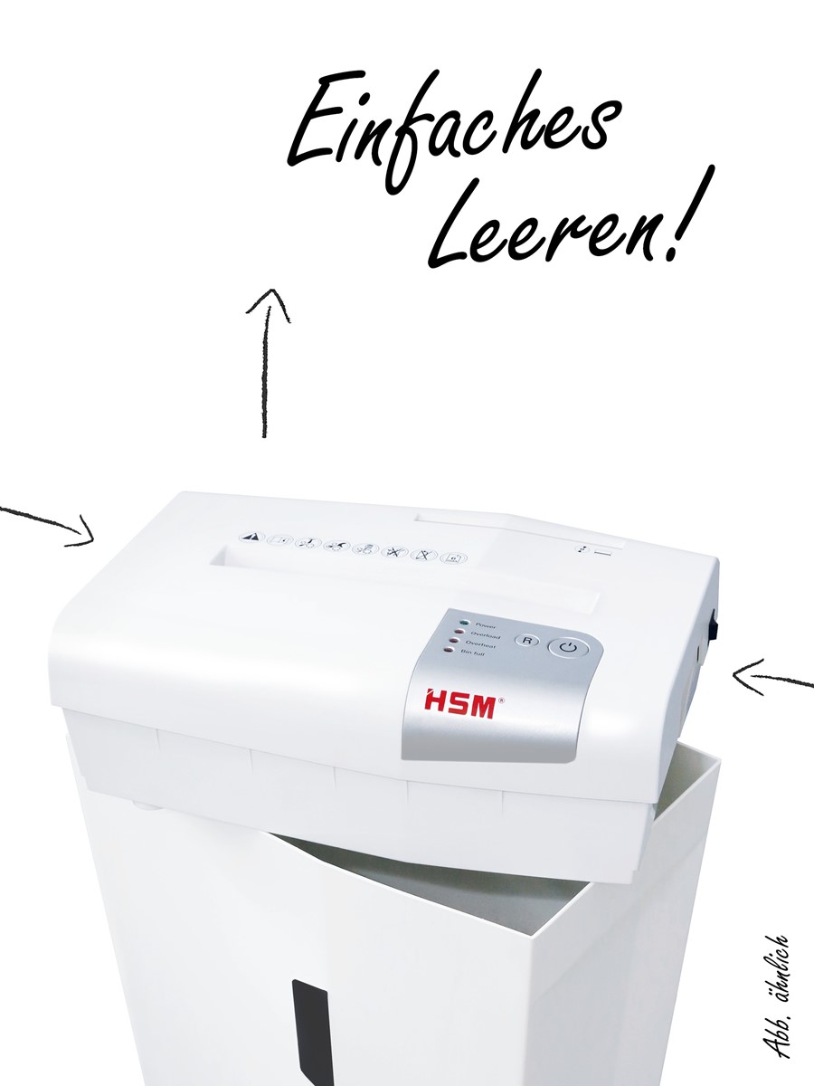 HSM Aktenvernichter shredstar S5, 6,0mm Streifen (Art.-Nr.: 1041121)