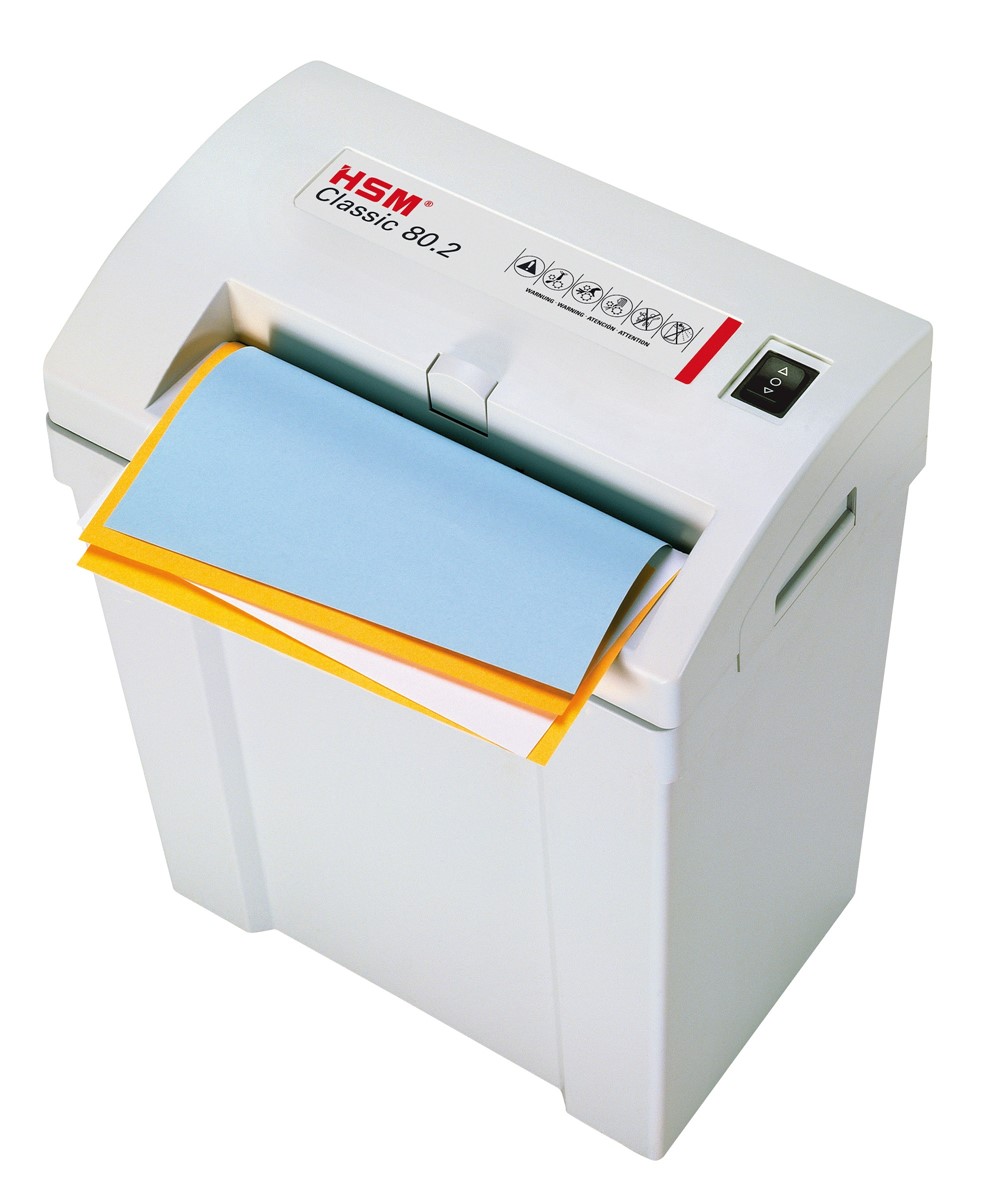 HSM Aktenvernichter Classic 80.2, 3,9mm Streifen (Art.-Nr.: 1080121)