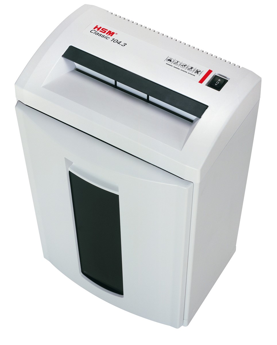 HSM Aktenvernichter Classic 104.3, 5,8mm Streifen (Art.-Nr.: 1286141)