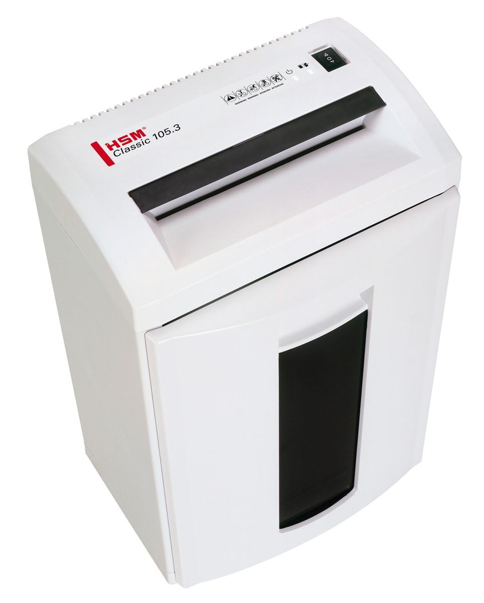 HSM Aktenvernichter Classic 105.3, 1,9mm Streifen (Art.-Nr.: 1289141)