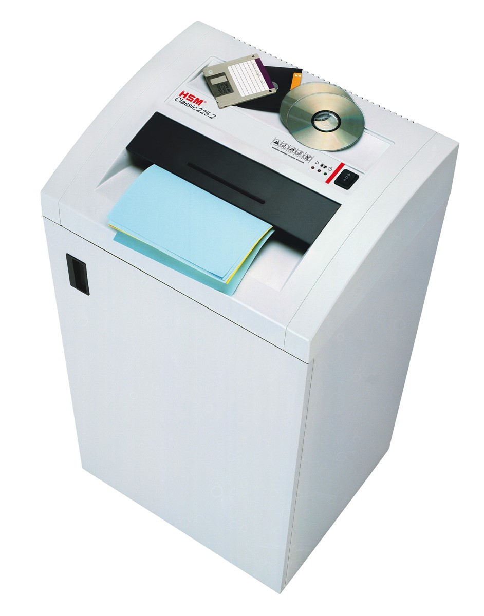 HSM Aktenvernichter Classic 225.2, 5,8mm Streifen (Art.-Nr.: 1341151)