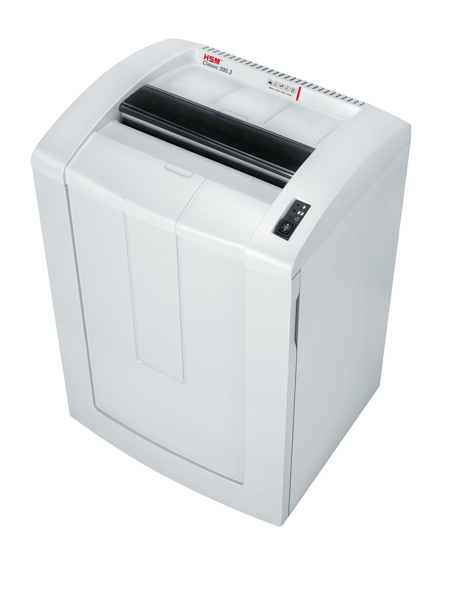 HSM Aktenvernichter Classic 390.3, 1,9mm x 15mm (Art.-Nr.: 1367141)
