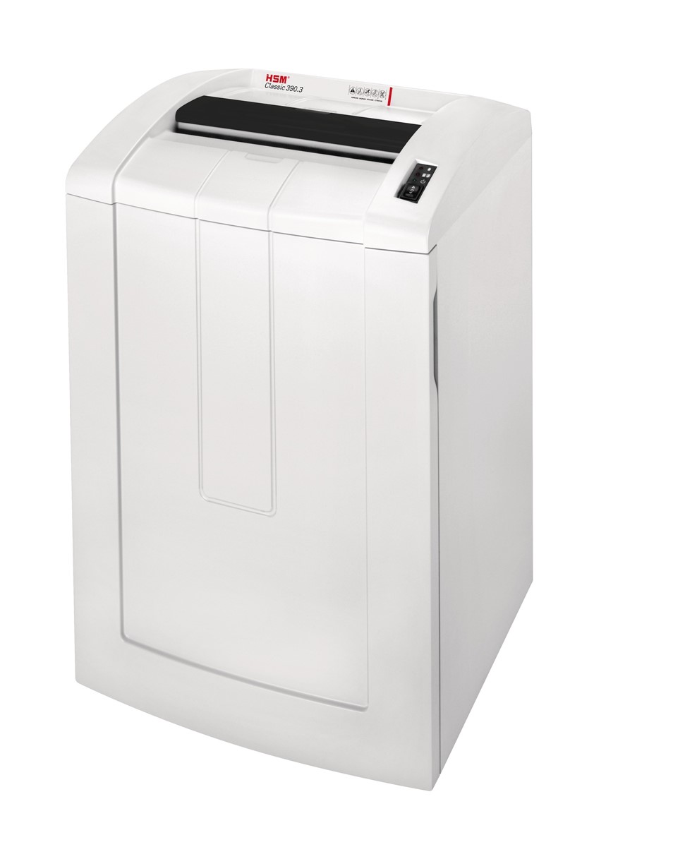 HSM Aktenvernichter Classic 390.3, 1,9mm x 15mm (Art.-Nr.: 1367141)