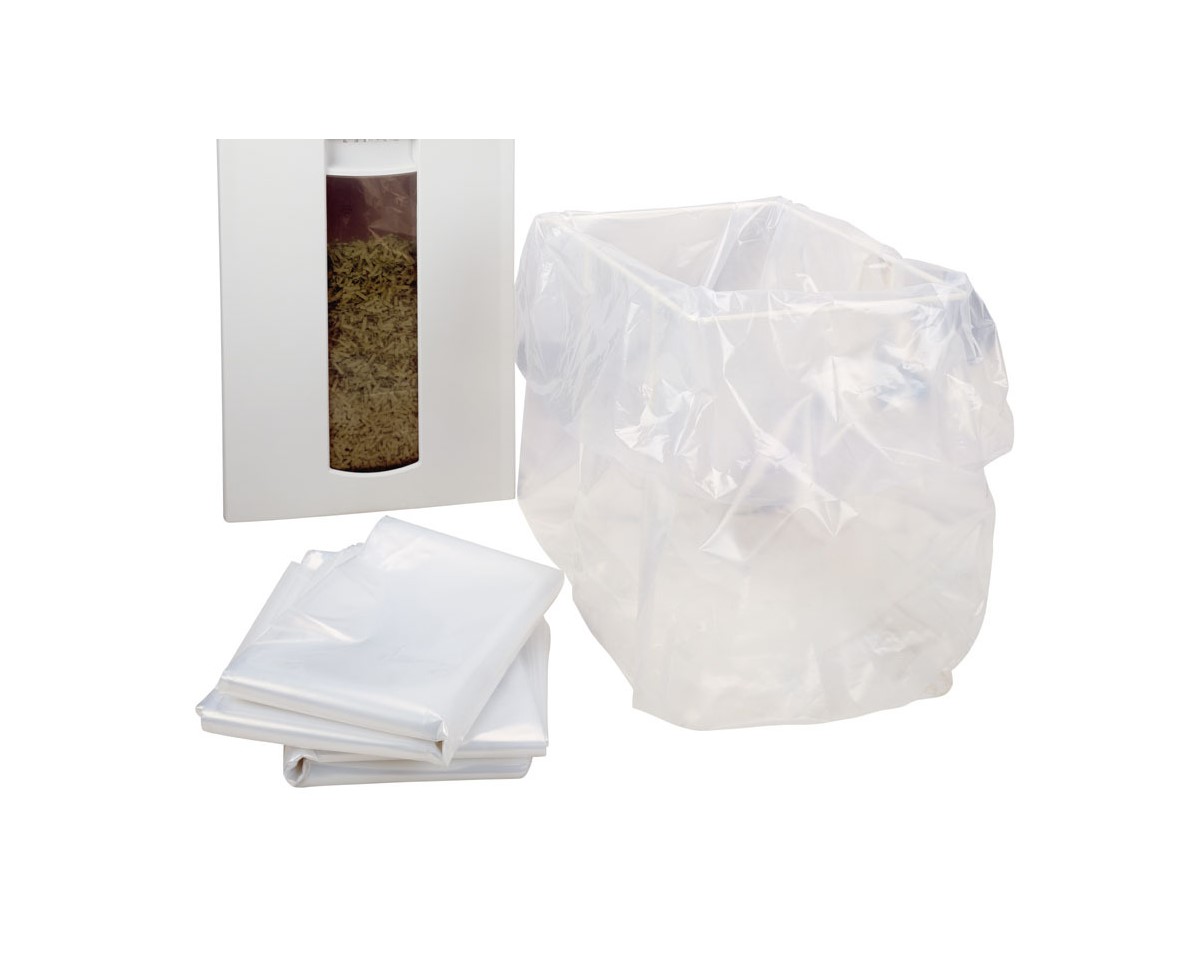 HSM Mehrweg-Auffangbeutel für B35, P36, P40, 390.3/.2/.1, 411.2/.1, 412.2, Pure 630, 740, 830, 100 Stück (Art.-Nr.: 1442995000)