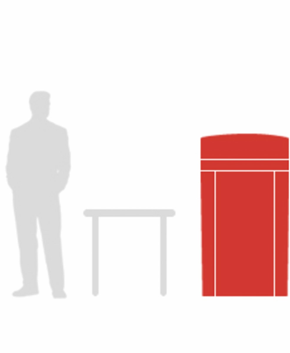 HSM Aktenvernichter Powerline 450.2, 3,9mm x 40mm (Art.-Nr.: 1503154)