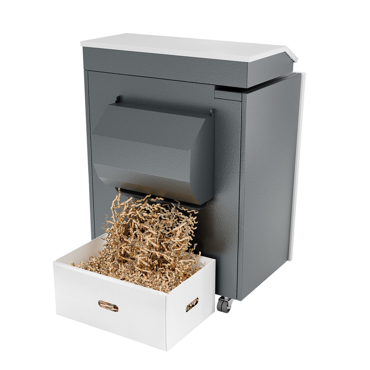 HSM Verpackungspolstermaschine HSM ProfiPack ecoChip, inkl. Adaptionssatz für Absaugung (Art.-Nr.: 1531954)