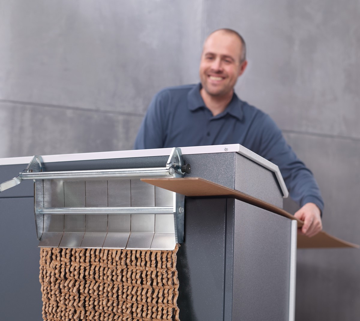 HSM Verpackungspolstermaschine HSM ProfiPack P425 400V inkl. Adaptionssatz für Staubabsaugung (Art.-Nr.: 1533054)