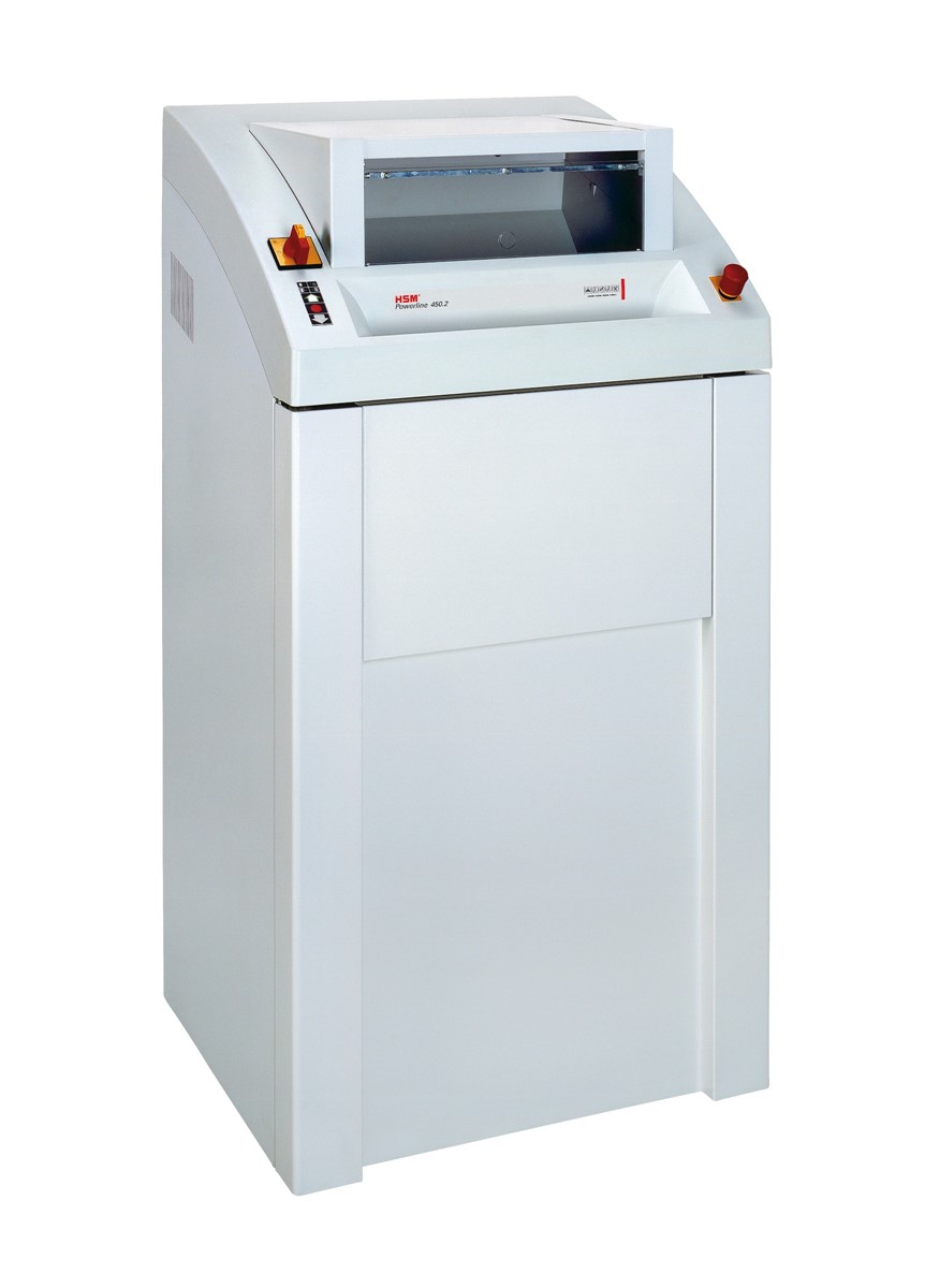HSM Aktenvernichter Powerline 450.2, 2mm x 15mm (Art.-Nr.: 1688144)