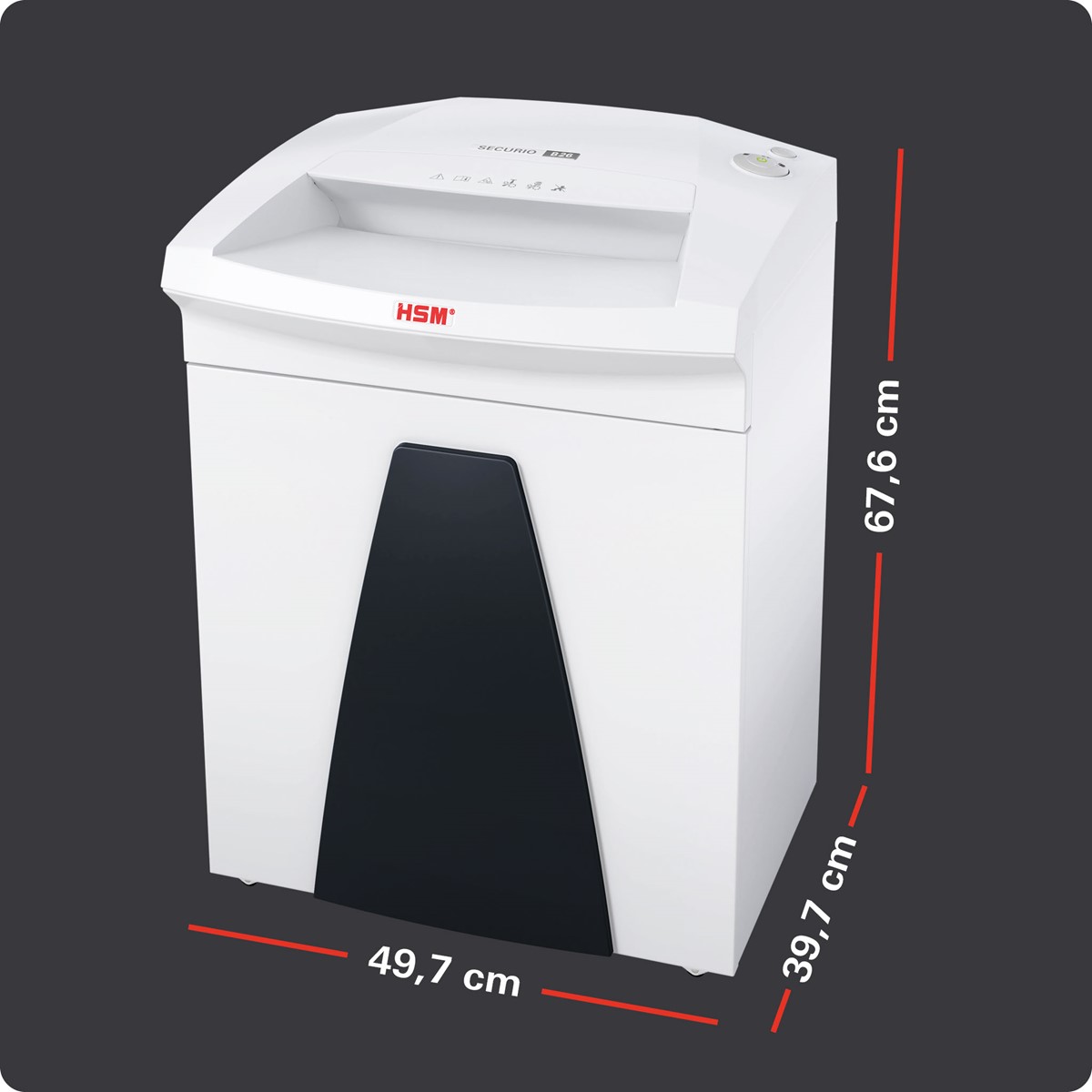 HSM Aktenvernichter SECURIO B26, 0,78mm x 11mm (Art.-Nr.: 1805111)