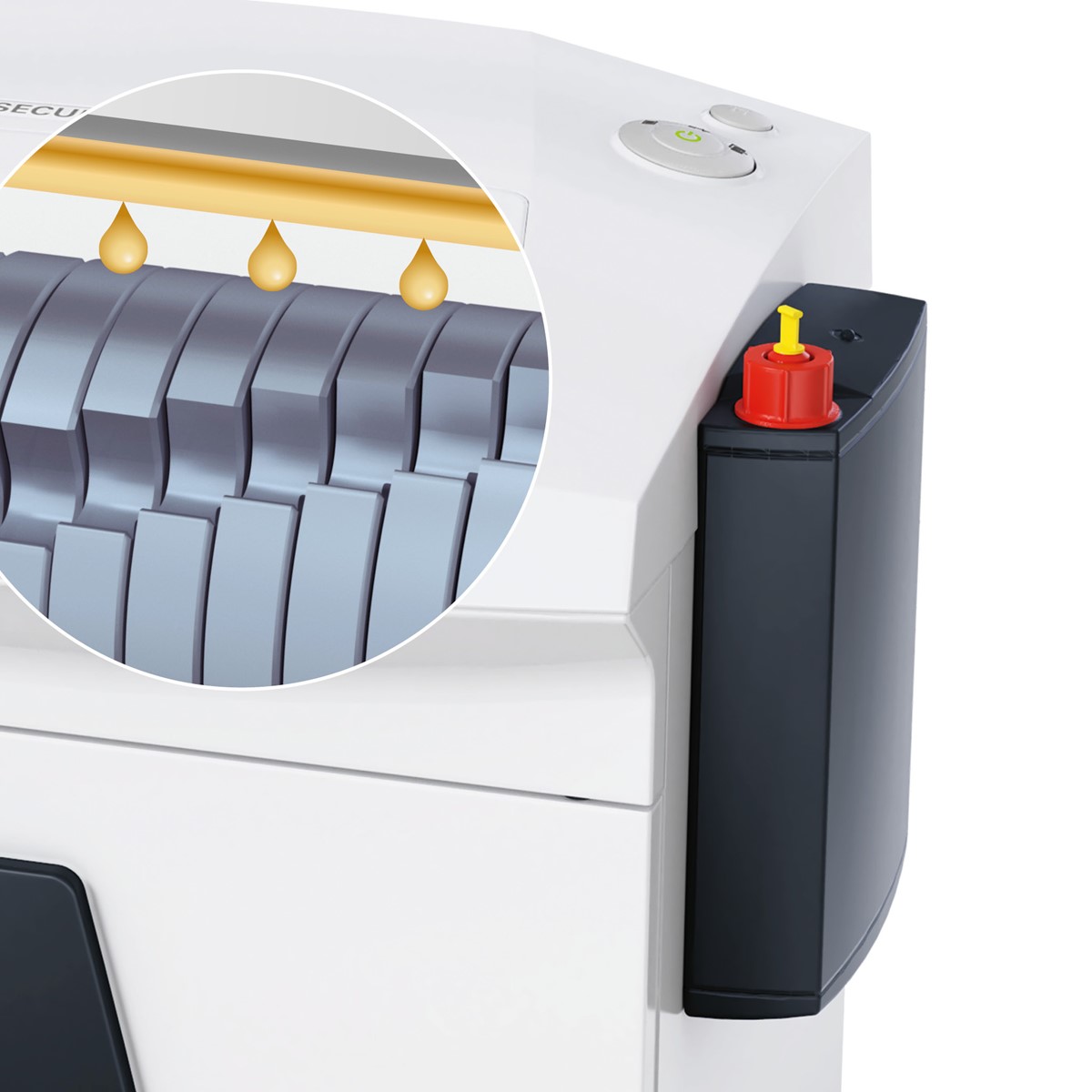 HSM Aktenvernichter SECURIO B34, 0,78mm x 11mm, mit integriertem Öler (Art.-Nr.: 1845111O)