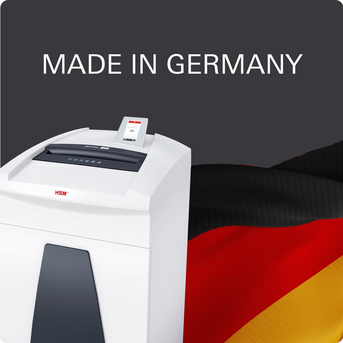 HSM Aktenvernichter SECURIO P36i, 0,78mm x 11mm, separates OMDD-Schneidwerk (Art.-Nr.: 1855121M)