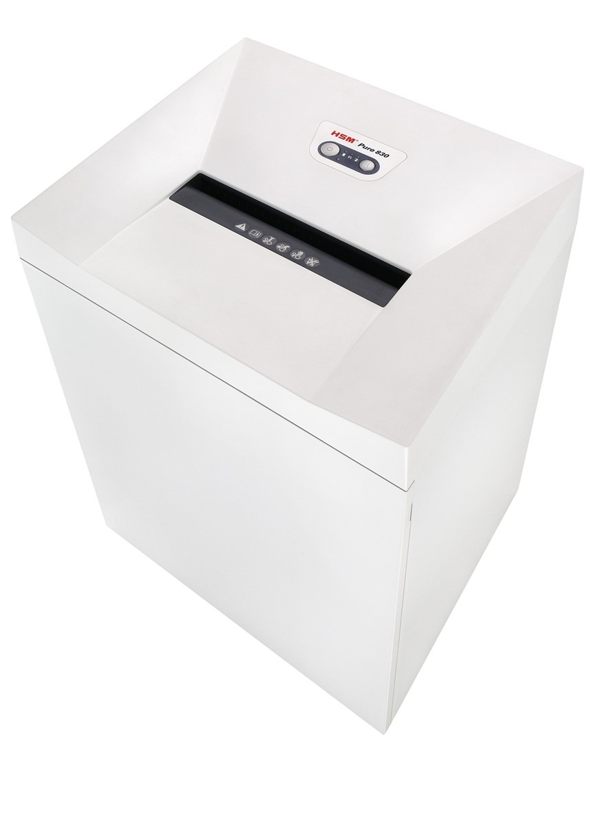 HSM Aktenvernichter Pure 830, 3,9mm Streifen (Art.-Nr.: 2380121)